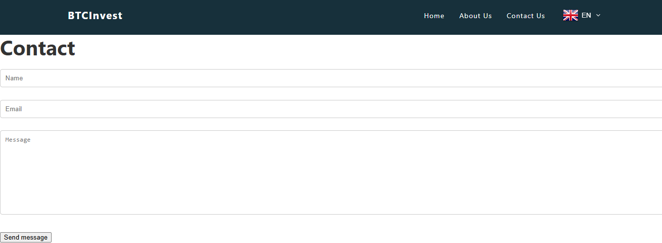 BTCInvest Contact