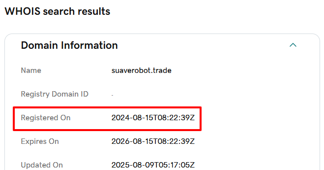 SuaveRobot Trade WOIS