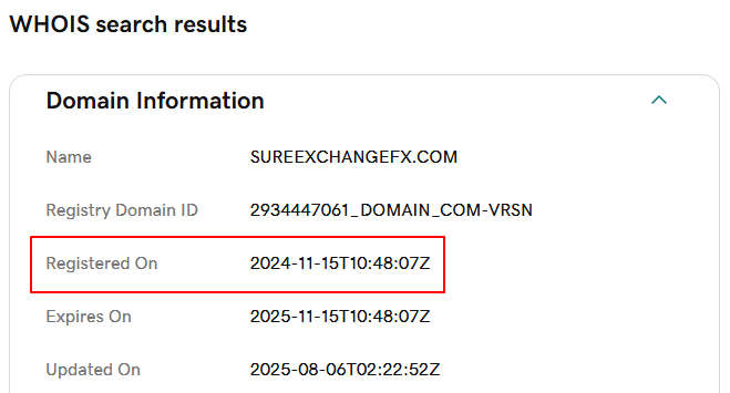 Sure Exchange FX WOIS