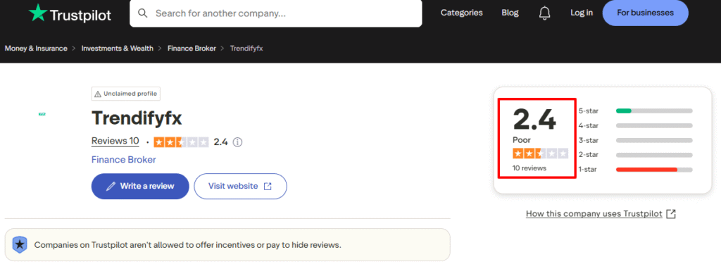 Trendify-Trustpilot