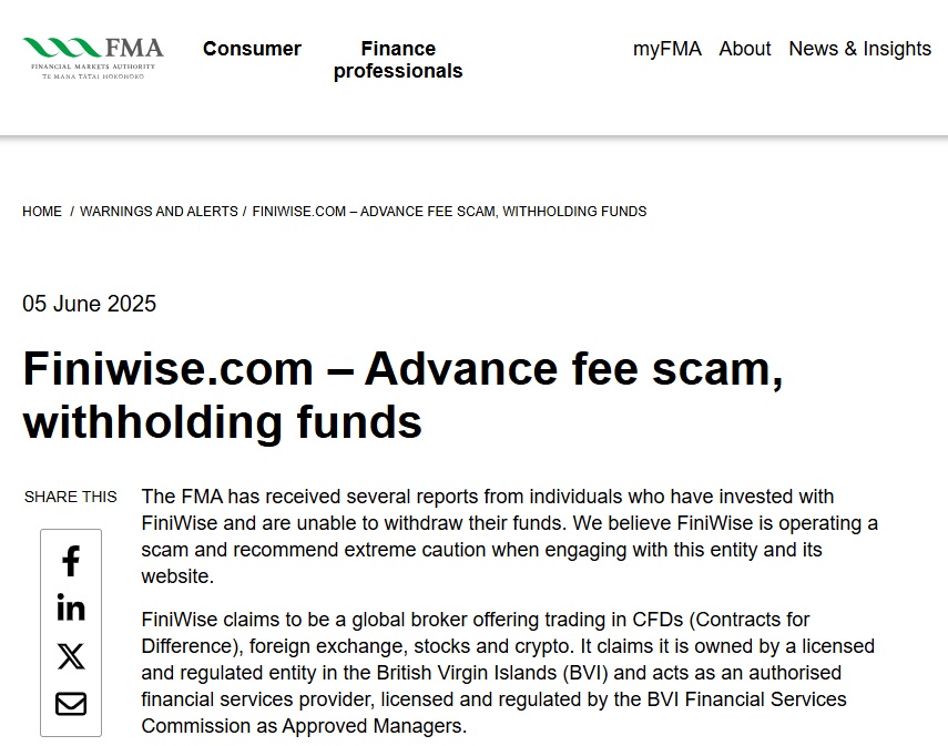 Finiwise.com FMA